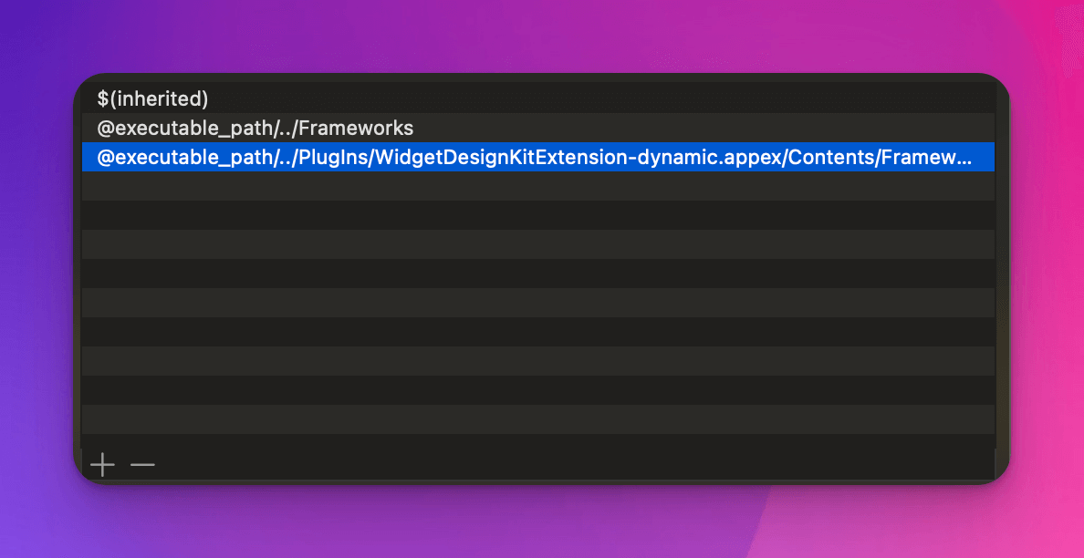 Specifying frameworks search path